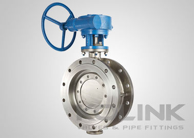Van bướm lệch tâm ba mặt bích WCB CF8 CF8M