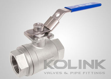 2 phần van quả bóng BSPT NPT 1000PSI Full Bore CF8 CF8M Stainless Steel