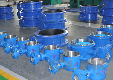 Butt Weld Butterfly Valve Thép đúc áp suất cao Triple Offset