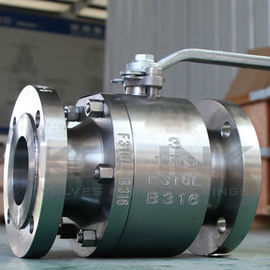 Valve bóng 2pc thép rèn lớp 150-1500 Floating Ball Flanged
