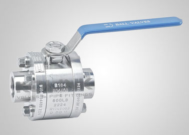 3-pc áp suất cao van quả bóng thép rèn 3000 Psi ổ cắm hàn