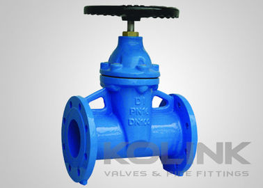 Ventil cửa sắt mềm dẻo có chỗ ngồi đàn hồi đĩa đóng gói GGG40 GGG50