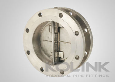 Flanged Double-door Wafer Check Valve Stainless Steel Resilient & Metal ngồi