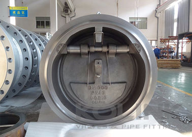 Van kiểm tra đĩa nghiêng Wafer, van không quay trở lại với lò xo