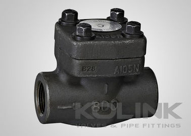 Ventil kiểm tra piston thép rèn, nắp cọc, NPT BSPT, đầu hàn ổ cắm