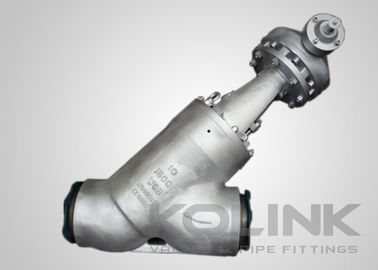 Y Valve Globe, Flanged Carbon Steel Oblique Globe Valve, Hoạt động bằng tay
