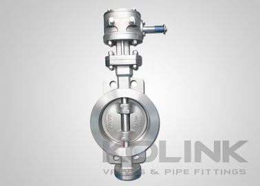 Double Offset Wafer Butterfly Valve, Triple Eccentric Butterfly Valve kim loại ngồi