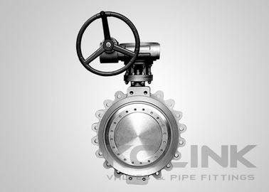 Máy phun bướm ba lần lập dị có chỗ ngồi kim loại DN50-DN1200