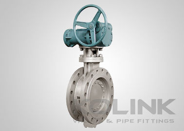 Van bướm lệch tâm ba mặt bích WCB CF8 CF8M