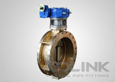 Triple Offset đồng C95500 Butterfly Valve Double Eccentric Wafer Flanged