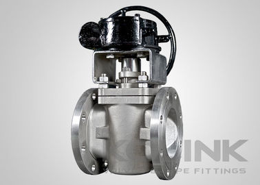 Ventil phích tay PTFE thép không gỉ, van phích không bôi trơn PFA