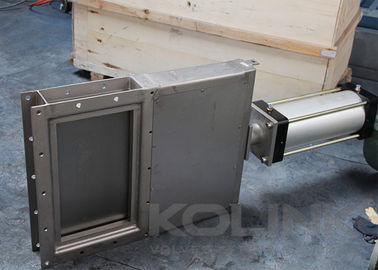Phân tích cơ thể hình vuông Valve Guillotine Knife Gate Valve Carbon Steel Stainless Steel