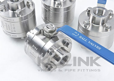 3-pc áp suất cao van quả bóng thép rèn 3000 Psi ổ cắm hàn