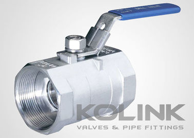 1 phần Ventil bóng thép không gỉ BSP Vít NPT giảm lỗ 1000 WOG