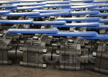2pc Valve bóng thép rèn, ổ cắm hàn / NPT cuối, CL150-1500 A105 F304