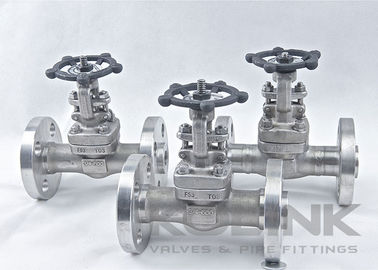 Valve cổng thép rèn ghép thép không gỉ F304 F316 CL150-2500