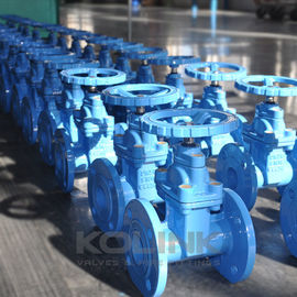 BS5163 Valve cổng ngồi đàn hồi Sắt mềm GGG40 GGG50 Nước tưới