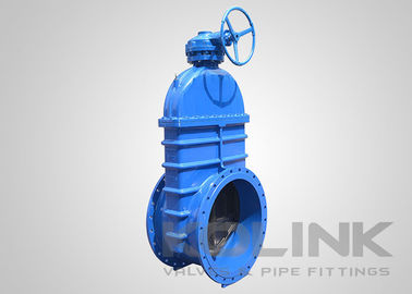 Khẩu van cửa cao su lớn hoạt động sắt mềm PN10 - 25