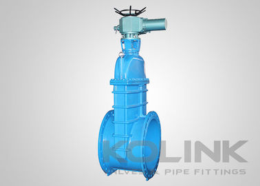 Máy phun cửa điện kích thước lớn Sắt mềm dẻo có chỗ ngồi DN1200