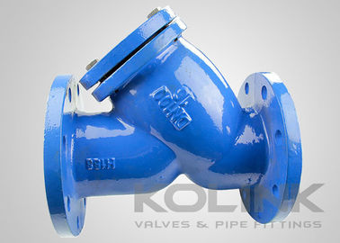 Sắt ductile Y Strainer GGG40 GGG50 PN10 PN16 PN25 Flanged