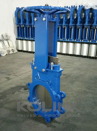 Máy phun cửa dao một chiều được kéo bằng thép đúc lớp 150 PN10 PN16
