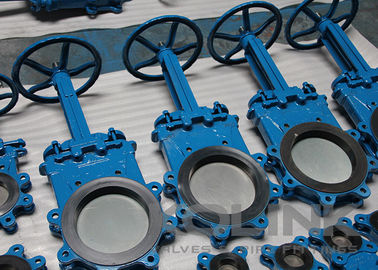 Bi-directional Slurry Knife Gate Valve Goma có thể thay thế cho khai thác mỏ