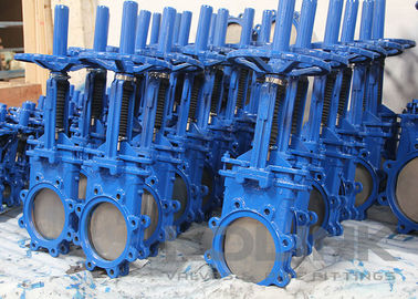 Thép đúc dao van cổng với Bellows thân bảo vệ trong ngành công nghiệp khai thác mỏ